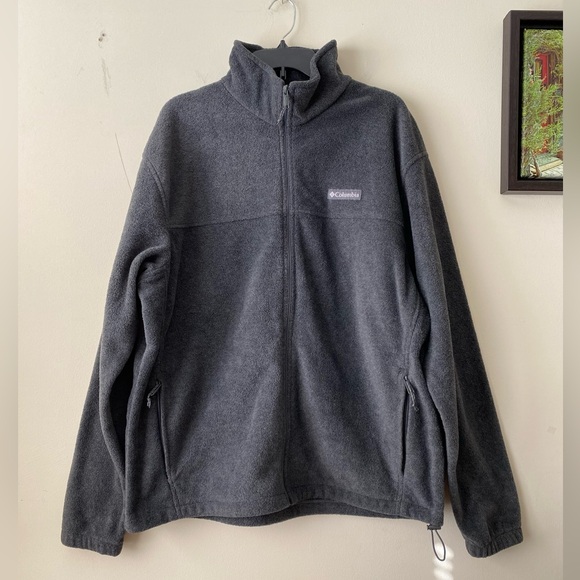 Columbia Steens Mountain 2.0 Full Zip Fleece Jacket Charcoal Gray Men's size XL - Picture 5 of 16